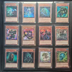 Binder Page 26/26 - 12 Holos - Yugioh Cards Bundle Collection Joblot TCG - Image 1
