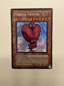 Tongue Twister GLAS-EN085 Secret Rare NM Yugioh - Image 1