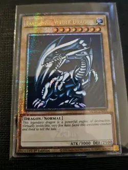 QCR Blue-Eyes White Dragon Dark Magician Quarter Century Yugioh Original Artwork - Image 3