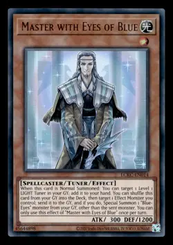 Master with Eyes of Blue LCKC-EN014 Ultra Rare Legendary Collection Yu-Gi-Oh NM - Image 1