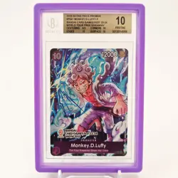 BGS 10 PRESTINE Monkey D Luffy P-041 LA Bandai Card Festival 2023/24 One Piece - Image 2
