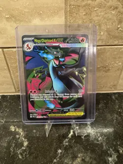 Pokemon TCG Card - Phantasmal flames - Mega Charizard X ex - 109/094 English - Image 1