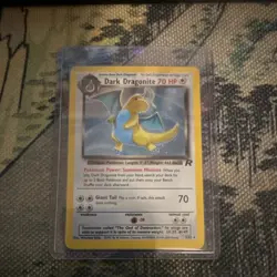 Pokemon Dark Dragonite Team Rocket Rare 5/82 2000 Wizards of the Coast Card - Image 1