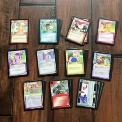 My Little Pony Equestrian Odysseys Trading Card Game 69 Cards common - uncommon - Image 1