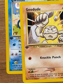 Pokemon Neo Revelation 1ST EDITION 4 cards - 44/64, 37/64, 52/64, 49/64 - Image 2