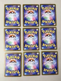 Japanese Pokemon Terastal Festival ex Eeveelutions 9 Card Set Eevee Evolutions - Image 2