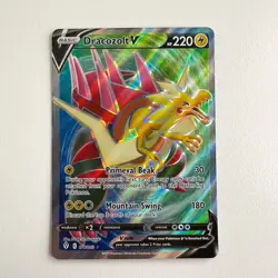 Dracozolt V - 178/203 - Pokemon Evolving Skies Sword & Shield Full Art Card NM - Image 1