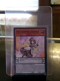 Solfachord Primoa Fairy/Pendulum/Effect 1st Edition Yu-Gi-Oh! Card - Image 1