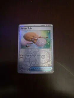 Sacred Ash 168/182 Destined Rivals Reverse Holo Pokemon TCG Card - Image 1