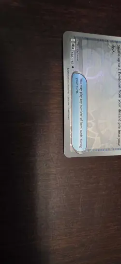 Sacred Ash 168/182 Destined Rivals Reverse Holo Pokemon TCG Card - Image 4