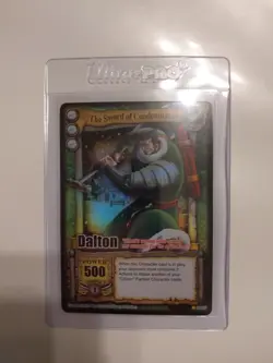 Bandai One Piece CCG Card Dalton The Sword Of Condemnation Holo Grand Line - Image 1