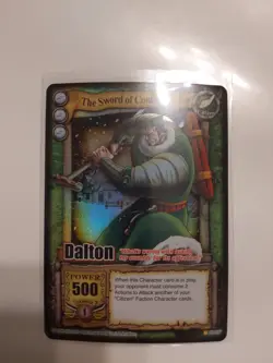 Bandai One Piece CCG Card Dalton The Sword Of Condemnation Holo Grand Line - Image 2