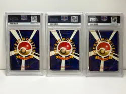 PSA 1 Pokemon Card Venusaur Charizard Blastoise Holo CD Promo Set 1999 Japanese - Image 2