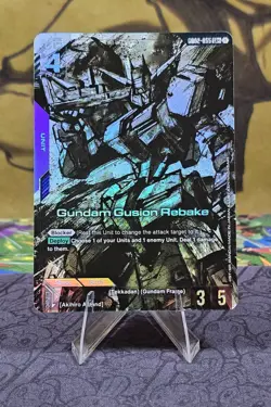 Gundam Gusion Rebake LR+ GD02-055 - Dual Impact - Gundam Card Game NM - Image 1