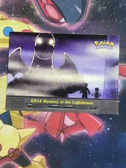 EP13 Mystery at the Lighthouse Non Holo Topps Pokemon Card LP - Image 1