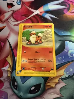 Growlithe 62/144 Skyridge Pokemon Card NM - Image 1
