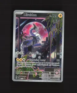 Miraidon SVP 013 Scarlet & Violet Full Art Black Star Promo Holo Pokemon Card NM - Image 1