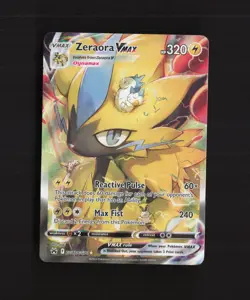 Zeraora VMAX GG42/GG70 Crown Zenith Full Art Ultra Rare Holo Pokemon Card NM - Image 1