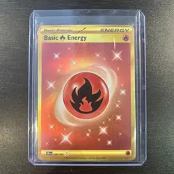 Basic Fire Energy - 230/197 - Pokemon Obsidian Flames Secret Rare Card NM - Image 1