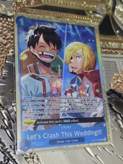 One Piece Card Game Let's Crash This Wedding!!! A Fist of Divine Speed OP11-060 - Image 1