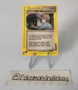 Bill's Maintenance 137/165 - Expedition Base Set *NM* Uncommon Pokemon Card - Image 1