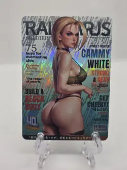 Cammy White Street Fighter Waifu Card - Image 1