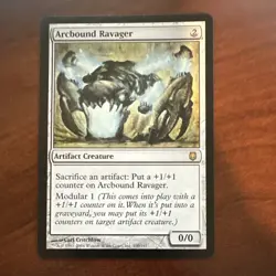 Wizards Magic: The Gathering Arcbound Ravager Darksteel Artifact Creature Rare - Image 1