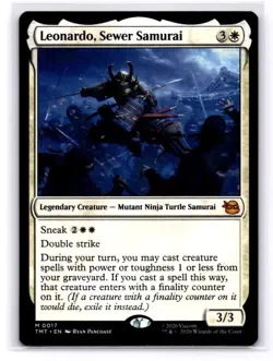 Leonardo, Sewer Samurai Teenage Mutant Ninja Turtles 17 M LP-NM - Image 1