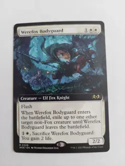 Werefox Bodyguard (Extended Art) Wilds of Eldraine Regular - Image 1