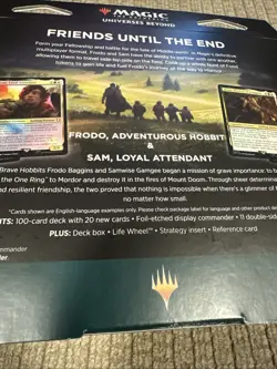 Lord of the Rings Tales of Middle Earth Food and Fellowship Commander Deck - Image 3