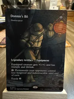 🔥🔥Donnie's Bo - Shadowspear (Borderless) Teenage Mutant Ninja Turtles regular - Image 1