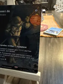 🔥🔥Donnie's Bo - Shadowspear (Borderless) Teenage Mutant Ninja Turtles regular - Image 3