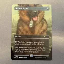 Arcane Signet MINT Borderless 2464 Secret Lair Drop SLD MTG Rare Unplayed Reg NM - Image 1
