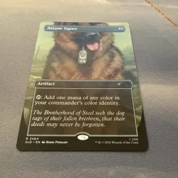 Arcane Signet MINT Borderless 2464 Secret Lair Drop SLD MTG Rare Unplayed Reg NM - Image 2