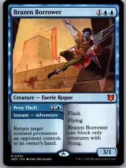 Brazen Borrower M Commander: Wilds of Eldraine 85 NM Normal - Image 1