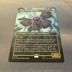 The Wise Mothman MINT Borderless 2455 Secret Lair SLD MTG Mythic Unplayed Reg NM - Image 2