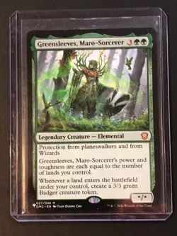 MTG Dominaria Greensleeves, Maro-Sorcerer Mythic M27 - Image 1
