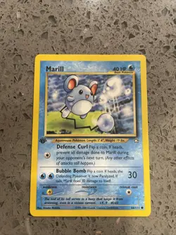 MARILL - 66/111 - 1st Edition Neo Genesis - Pokemon Card - Near Mint NM - Image 1