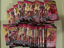 Pokemon TCG Loose X36 Fusion Strike Booster Packs - Image 2