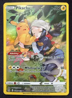 Pokemon TCG - Pikachu - TG05/TG30 - SWSH11: Lost Origin Trainer Gallery - NM - Image 1