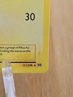 Pokemon TCG XY Evolutions Surfing Pikachu - 111/108 - Secret Rare Black STAR - Image 3