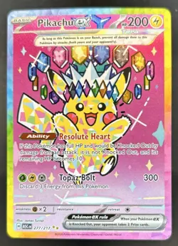 2026 Pokemon Ascended Heroes Pikachu ex Special Illustration Rare #277/217 - Image 1