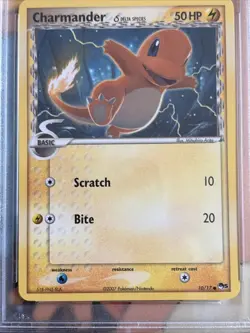 2007 Pokemon Charmander Pop Series 5 10/17 PSA 9 MINT - Image 3