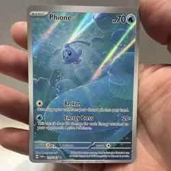 Pokemon Phione 175/167 Sv06 Twilight Masquerade Illustration Rare Holo 70 HP - Image 1