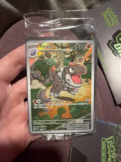 Tyrunt Black Star Promo 070 Pokemon Perfect Order Sealed Well Centered - Image 1