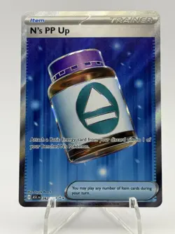 N's PP Up 262/217 Full Art Ultra Rare Pokemon Ascended Heroes ENGLISH NM - Image 1