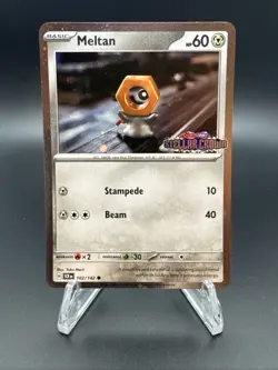 Pokemon TCG Meltan Stellar Crown Stamp Cosmos Holo 102/142 - Image 1