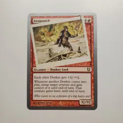 MTG Magic Assquatch Unhinged NM - Image 1
