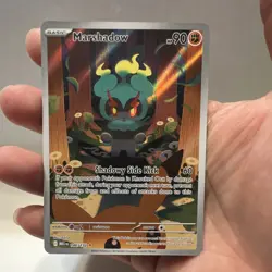Pokemon Marshadow 146/132 Me01: Mega Evolution Illustration Rare Holo - Image 1