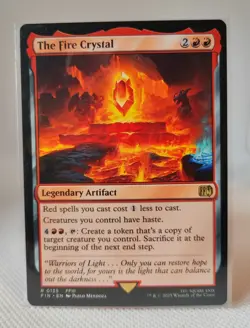 MTG | The Fire Crystal | Final Fantasy | NM | EN # 0135 - Image 1